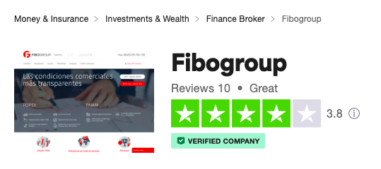 recensione fibogroup trustpilot